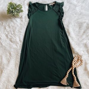 Loft green dress
